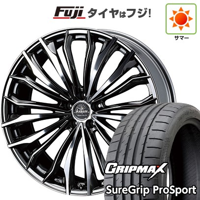 【新品国産車用5穴114.3】 夏タイヤ ホイール4本セット 245/40R20 グリップマックス シュアグリップ PRO SPORT BSW（限定） WEDS ウェッズ クレンツェ フェルゼン 358EVO 8.5J 20インチ(送料無料)｜フジコーポレーション 168,350円
