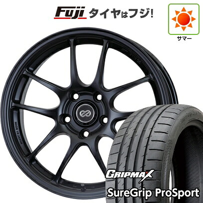 【新品国産車用5穴114.3】 夏タイヤ ホイール4本セット 225/45R18 グリップマックス シュアグリップ PRO SPORT BSW(限定) ENKEI エンケイ PerformanceLine PF01 8J 18インチ(送料無料)|フジコーポレーション