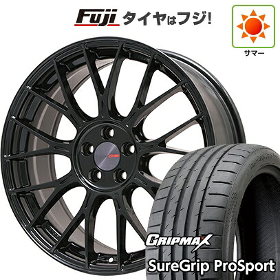 【新品国産車用5穴114.3】 夏タイヤ ホイール4本セット 225/45R18 グリップマックス シュアグリップ PRO SPORT BSW(限定) ENKEI エンケイ PerformanceLine PFM1 フジオリジナルカラー 8J 18インチ(送料無料)|フジコーポレーション