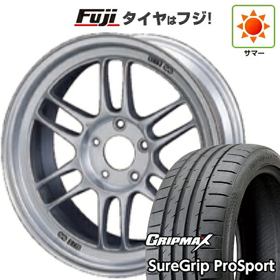 【新品国産車用5穴114.3】 夏タイヤ ホイール4本セット 215/40R18 グリップマックス シュアグリップ PRO SPORT BSW(限定) ENKEI エンケイ Racing RP-F1 7.5J 18インチ(送料無料)|フジコーポレーション