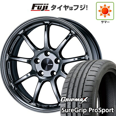【新品国産車用5穴114.3】 夏タイヤ ホイール4本セット 215/40R18 グリップマックス シュアグリップ PRO SPORT BSW（限定） ENKEI エンケイ PerformanceLine PF09 LIMITED EDITION 7.5J 18インチ(送料無料)