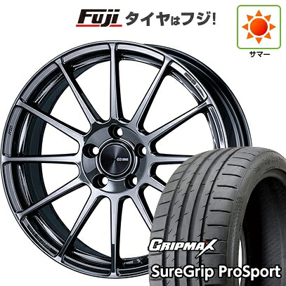 【新品国産車用5穴114.3】 夏タイヤ ホイール4本セット 215/40R18 グリップマックス シュアグリップ PRO SPORT BSW（限定） ENKEI エンケイ PerformanceLine PF03 LIMITED EDITION 7.5J 18インチ(送料無料)｜フジコーポレーション