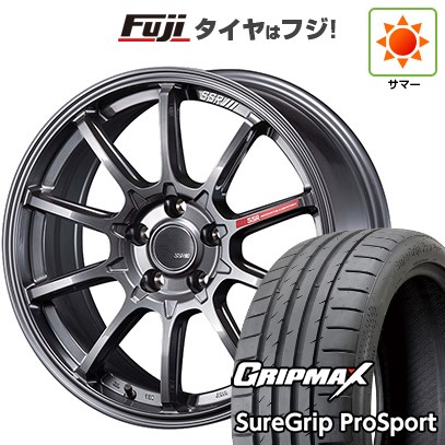 【新品国産車用5穴114.3】 夏タイヤ ホイール4本セット 245/45R19 グリップマックス シュアグリップ PRO SPORT BSW（限定） SSR GT GTV05 8J 19インチ(送料無料)