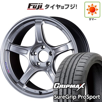 【新品国産車用5穴114.3】 夏タイヤ ホイール4本セット 245/45R19 グリップマックス シュアグリップ PRO SPORT BSW（限定） SSR GT GTX03 8.5J 19インチ(送料無料)｜フジコーポレーション
