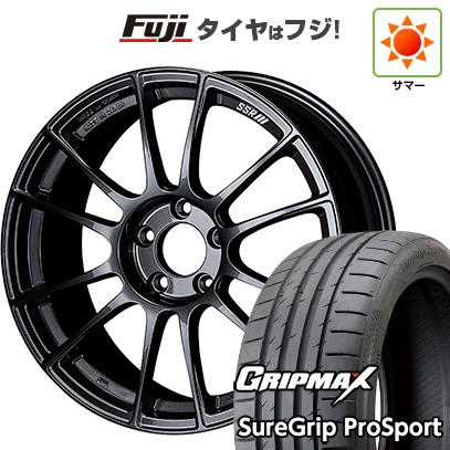 【新品国産車用5穴100】 夏タイヤ ホイール4本セット 225/40R18 グリップマックス シュアグリップ PRO SPORT BSW（限定） SSR GT GTX04 7.5J 18インチ(送料無料)