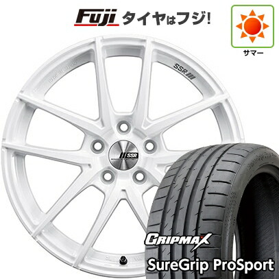 【新品国産車用5穴100】 夏タイヤ ホイール4本セット 215/40R18 グリップマックス シュアグリップ PRO SPORT BSW（限定） SSR ライナー タイプ10モノブロック 7.5J 18インチ(送料無料)