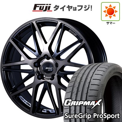 【新品国産車用5穴100】 夏タイヤ ホイール4本セット 215/40R18 グリップマックス シュアグリップ PRO SPORT BSW(限定) SSR ブリッカー 01M 7J 18インチ(送料無料)|フジコーポレーション