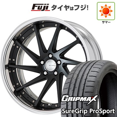 【新品国産車用5穴114.3】 夏タイヤ ホイール4本セット 225/40R19 グリップマックス シュアグリップ PRO SPORT BSW(限定) WORK ワーク グノーシスCV CVS 7.5J 19インチ(送料無料)|フジコーポレーション