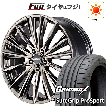 【新品】レクサスNX 2021/11- 夏タイヤ ホイール4本セット 235/50R20 グリップマックス シュアグリップ PRO SPORT BSW（限定） RAYS レイズ ベルサス クラフトコレクション ヴォウジェ LIMITED (GG) 20インチ(送料無料)