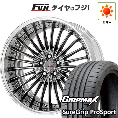 【新品国産車用5穴100】 夏タイヤ ホイール4本セット 225/35R19 グリップマックス シュアグリップ PRO SPORT BSW(限定) WORK ワーク シュヴァート グラソン 8J 19インチ(送料無料)|フジコーポレーション