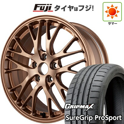 【新品国産車用5穴100】 夏タイヤ ホイール4本セット 225/40R18 グリップマックス シュアグリップ PRO SPORT BSW(限定) ブリヂストン ポテンザ RW007 8J 18インチ(送料無料)|フジコーポレーション