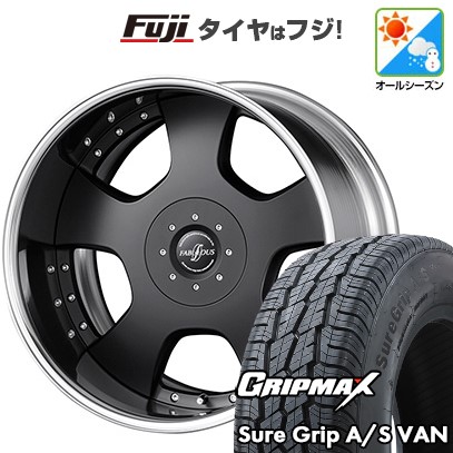 【新品】キャラバン オールシーズンタイヤ ホイール4本セット 215/60R17 109/107H グリップマックス シュアグリップ オールシーズン Van(限定) ファブレス プロファンド LD-5 2ピース 7J 17インチ(送料無料)
