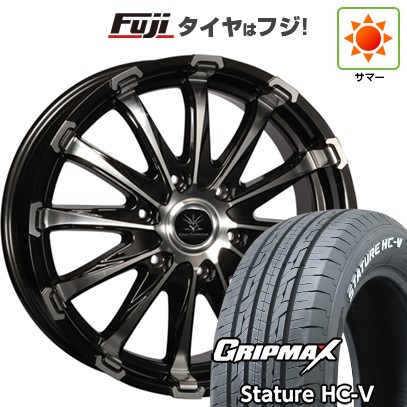 【新品】ハイエース200系 夏タイヤ ホイール4本セット 215/65R16 109/107S グリップマックス スタチャー HC-V RWL（限定） オフビート バウンティコレクション BD12 6.5J 16インチ(送料無料)