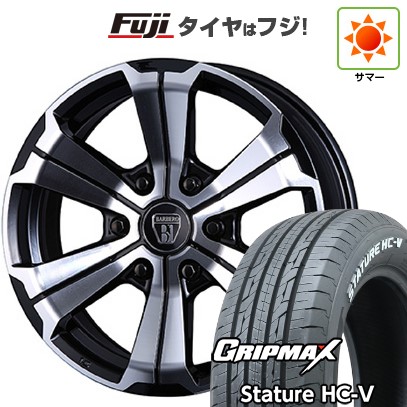 【新品】ハイエース200系 夏タイヤ ホイール4本セット 215/65R16 109/107S グリップマックス スタチャー HC-V RWL（限定） クリムソン バルベロ アーバングランデ 6.5J 16インチ(送料無料)