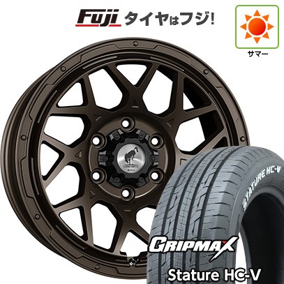 【新品】ハイエース200系 夏タイヤ ホイール4本セット 215/65R16 109/107S グリップマックス スタチャー HC-V RWL(限定) スーパースター ロディオドライブ 8M MONO 6.5J 16インチ(送料無料)|フジコーポレーション