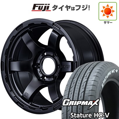 【新品】ハイエース200系 夏タイヤ ホイール4本セット 215/65R16 109/107S グリップマックス スタチャー HC-V RWL（限定） RAYS レイズ グラムライツ 57DR-X HD 6.5J 16インチ(送料無料)｜フジコーポレーション