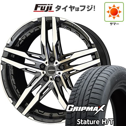 【新品国産車用5穴114.3】 夏タイヤ ホイール4本セット 235/55R18 グリップマックス スタチャー H/T BSW（限定） 共豊 シャレン RG【限定】 8J 18インチ(送料無料)