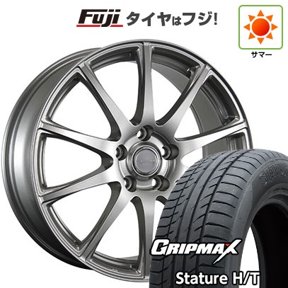 【新品国産車用5穴114.3】 夏タイヤ ホイール4本セット 225/60R18 グリップマックス スタチャー H/T BSW（限定） ブリヂストン エコフォルム SE-23 7.5J 18インチ(送料無料)｜フジコーポレーション
