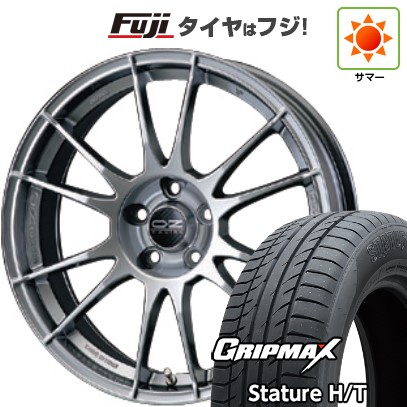 【新品国産車用5穴114.3】 夏タイヤ ホイール4本セット 235/50R18 グリップマックス スタチャー H/T BSW(限定) OZ ウルトラレッジェーラ 8J 18インチ(送料無料)|フジコーポレーション