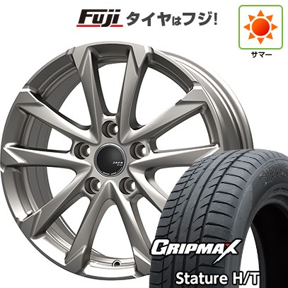 【新品国産車用5穴114.3】 夏タイヤ ホイール4本セット 225/60R18 グリップマックス スタチャー H/T BSW（限定） モンツァ ZACK JP-325 7.5J 18インチ(送料無料)｜フジコーポレーション