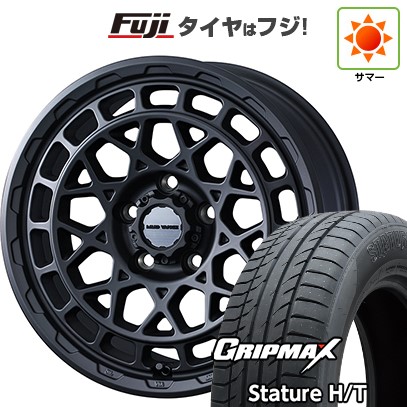【新品国産車用5穴114.3】 夏タイヤ ホイール4本セット 225/60R18 グリップマックス スタチャー H/T BSW（限定） WEDS ウェッズアドベンチャー マッドヴァンス X タイプM 7.5J 18インチ(送料無料)