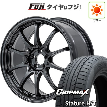 【新品国産車用5穴114.3】 夏タイヤ ホイール4本セット 225/60R18 グリップマックス スタチャー H/T BSW(限定) RAYS レイズ ボルクレーシング CE28N-plus 8J 18インチ(送料無料)|フジコーポレーション