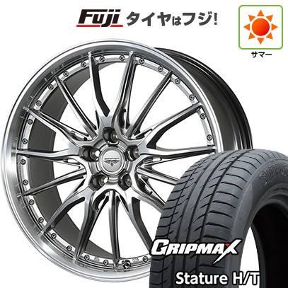 【新品国産車用5穴114.3】 夏タイヤ ホイール4本セット 235/55R18 グリップマックス スタチャー H/T BSW（限定） トピー ドルフレン ヒューバー 8J 18インチ(送料無料)