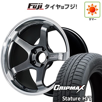 【新品国産車用5穴114.3】 夏タイヤ ホイール4本セット 235/55R19 グリップマックス スタチャー H/T BSW（限定） ヨコハマ アドバンレーシング GT ビヨンド 8.5J 19インチ(送料無料)