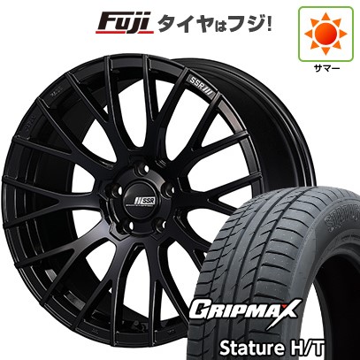【新品国産車用5穴100】 夏タイヤ ホイール4本セット 225/55R18 グリップマックス スタチャー H/T BSW（限定） SSR ライナー M10モノブロック 7.5J 18インチ(送料無料)