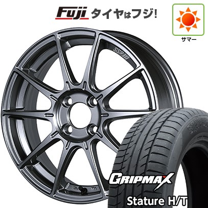【新品国産車用5穴114.3】 夏タイヤ ホイール4本セット 235/55R18 グリップマックス スタチャー H/T BSW(限定) SSR GT GTX01 7.5J 18インチ(送料無料)|フジコーポレーション