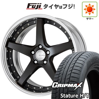 【新品国産車用5穴114.3】 夏タイヤ ホイール4本セット 235/55R19 グリップマックス スタチャー H/T BSW（限定） WORK ワーク グノーシスCV CVF 8J 19インチ(送料無料)