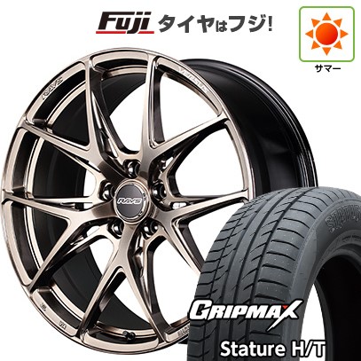 【新品国産車用5穴114.3】 夏タイヤ ホイール4本セット 235/50R18 グリップマックス スタチャー H/T BSW（限定） RAYS レイズ ベルサス クラフトコレクション VV21S (XIJ) 8J 18インチ(送料無料)