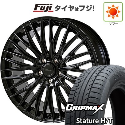 【新品国産車用5穴114.3】 夏タイヤ ホイール4本セット 235/55R18 グリップマックス スタチャー H/T BSW(限定) モンツァ ワーウィック クライヴァー 7.5J 18インチ(送料無料)|フジコーポレーション