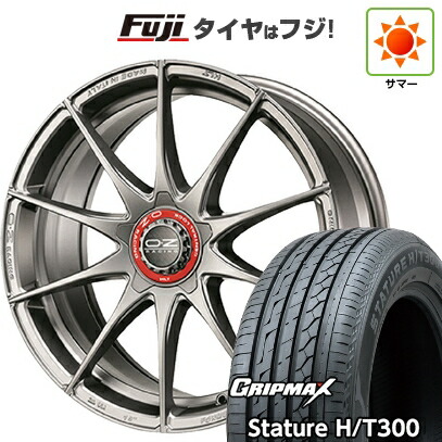 【新品国産車用5穴114.3】 夏タイヤ ホイール4本セット 225/60R18 グリップマックス スタチャー H/T300 BSW（限定） OZ フォーミュラHLT 7.5J 18インチ(送料無料)