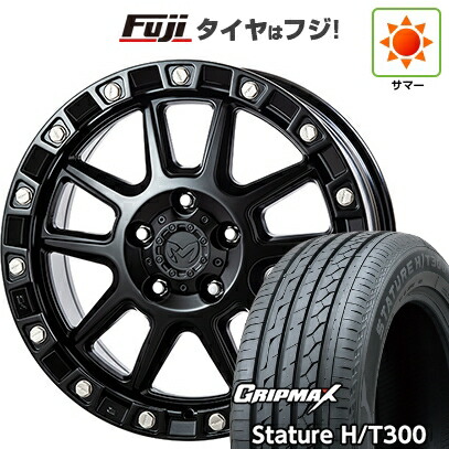 【新品国産車用5穴114.3】 夏タイヤ ホイール4本セット 225/60R18 グリップマックス スタチャー H/T300 BSW(限定) トライスター MKW M205 JP Spec 8J 18インチ(送料無料)|フジコーポレーション