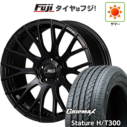 【新品国産車用5穴100】 夏タイヤ ホイール4本セット 225/55R18 グリップマックス スタチャー H/T300 BSW（限定） SSR ライナー M10モノブロック 7.5J 18インチ(送料無料)