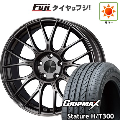 【新品国産車用5穴114.3】 夏タイヤ ホイール4本セット 225/55R18 グリップマックス スタチャー H/T300 BSW（限定） ENKEI エンケイ PerformanceLine PFM1 8J 18インチ(送料無料)｜フジコーポレーション