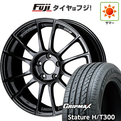【新品国産車用5穴114.3】 夏タイヤ ホイール4本セット 225/55R18 グリップマックス スタチャー H/T300 BSW(限定) SSR GT GTX04 7.5J 18インチ(送料無料)|フジコーポレーション