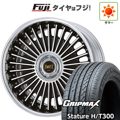 【新品国産車用5穴114.3】 夏タイヤ ホイール4本セット 225/55R19 グリップマックス スタチャー H/T300 BSW(限定2024年製) WORK ワーク イミッツ 7.5J 19インチ(送料無料)