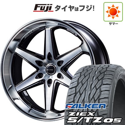 【新品国産車用6穴139.7】 夏タイヤ ホイール4本セット 285/45R22 ファルケン ジークス S/TZ 05 エムズスピード ジュノウ LC150 9.5J 22インチ(送料無料)|フジコーポレーション