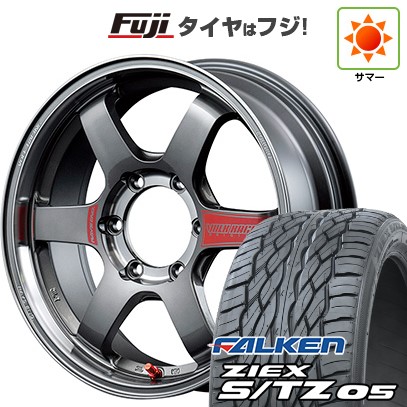 【新品】プラド/ハイラックス 夏タイヤ ホイール4本セット 265/60R18 ファルケン ジークス S/TZ 05 RAYS レイズ ボルクレーシング TE37SB SL 8.5J 18インチ(送料無料)