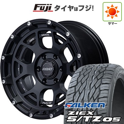 【新品】プラド/ハイラックス 夏タイヤ ホイール4本セット 265/60R18 ファルケン ジークス S/TZ 05 RAYS レイズ デイトナ M6 9J 18インチ(送料無料)