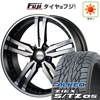 【新品】ランクル200 夏タイヤ ホイール4本セット 285/45R22 ファルケン ジークス S/TZ 05 エムズスピード FORGEDデザイン 768 9.5J 22インチ(送料無料)｜フジコーポレーション