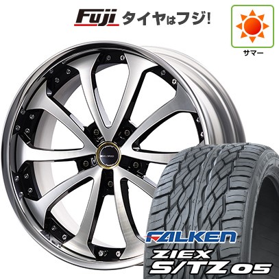 【新品】ランクル200 夏タイヤ ホイール4本セット 305/40R22 ファルケン ジークス S/TZ 05 エムズスピード ジュノウ バベル FORGED 10J 22インチ(送料無料)|フジコーポレーション