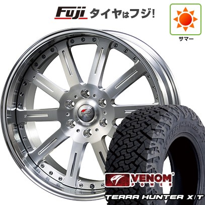【新品】ランクル250/ランクル300 夏タイヤ ホイール4本セット 285/45R22 ヴェノムパワー テラハンターX/T BSW(限定) エルフォード エルフォード ランスロット 9J 22インチ(送料無料)