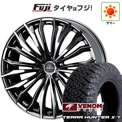 【新品】ランクル200 夏タイヤ ホイール4本セット 285/45R22 ヴェノムパワー テラハンターX/T BSW(限定) WEDS ウェッズ クレンツェ フェルゼン 358EVO 9J 22インチ(送料無料)|フジコーポレーション