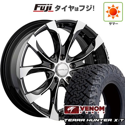 【新品】ランクル200 夏タイヤ ホイール4本セット 285/45R22 ヴェノムパワー テラハンターX/T BSW(限定) WALD ヴァルド ジャレット J11-C 1/5 10.5J 22インチ(送料無料)