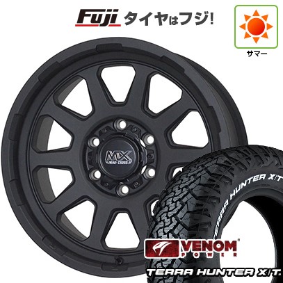 【新品】プラド/ハイラックス 夏タイヤ ホイール4本セット 265/65R17 ヴェノムパワー テラハンターX/T2 RWL(限定) ホットスタッフ マッドクロス レンジャー 8J 17インチ(送料無料)