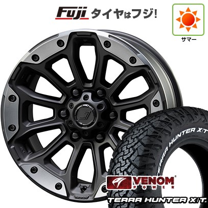 【新品】プラド/ハイラックス 夏タイヤ ホイール4本セット 265/65R17 ヴェノムパワー テラハンターX/T2 RWL(限定) TUS JAPAN ジェップセン MJCR 216 8J 17インチ(送料無料)|フジコーポレーション