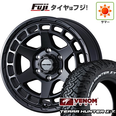 【新品】プラド/ハイラックス 夏タイヤ ホイール4本セット 265/65R17 ヴェノムパワー テラハンターX/T2 RWL(限定) WEDS ウェッズアドベンチャー マッドヴァンス X タイプS 8J 17インチ(送料無料)|フジコーポレーション
